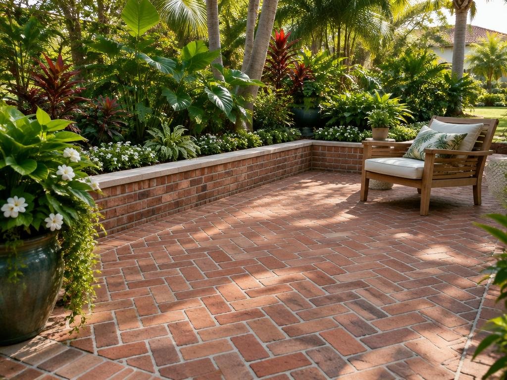 Illustrative concrete, masonry & hardscaping service