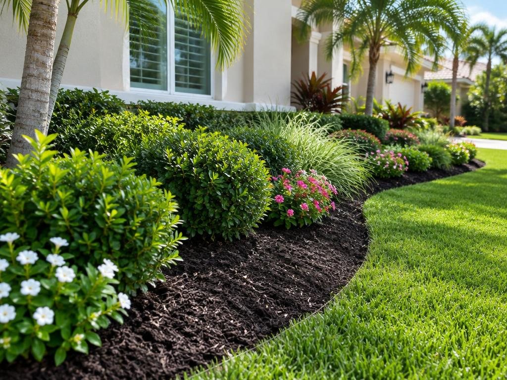 Illustrative lawn & yard maintenance service